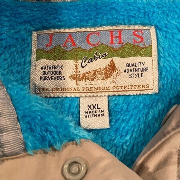 JACHS FLEECE PULLOVER SZ XXL JACKET - Picture 5 of 10